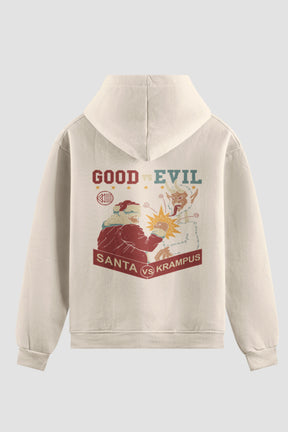 Moletom Santa vs Krampus Onfight