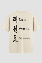 Camiseta Oversized Taekwondo Código TKD