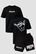 Kit Camiseta algodão com Short Dry Fit Jiu Jitsu Hang Loose – Onfight