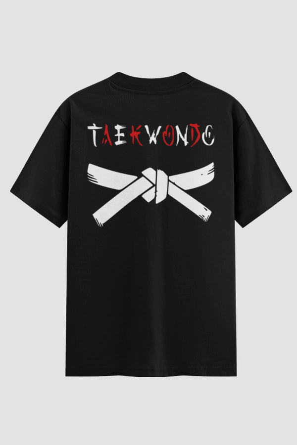 Camiseta Oversized Taekwondo Brush TKD