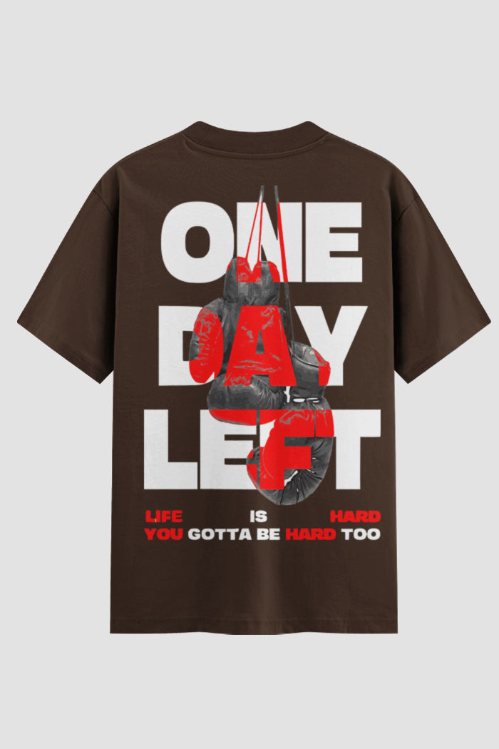Camiseta Oversized Suedine Coleção Faith One Day Left