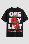 Camiseta Oversized Suedine Coleção Faith One Day Left