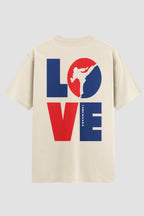Camiseta Oversized Taekwondo LOVE
