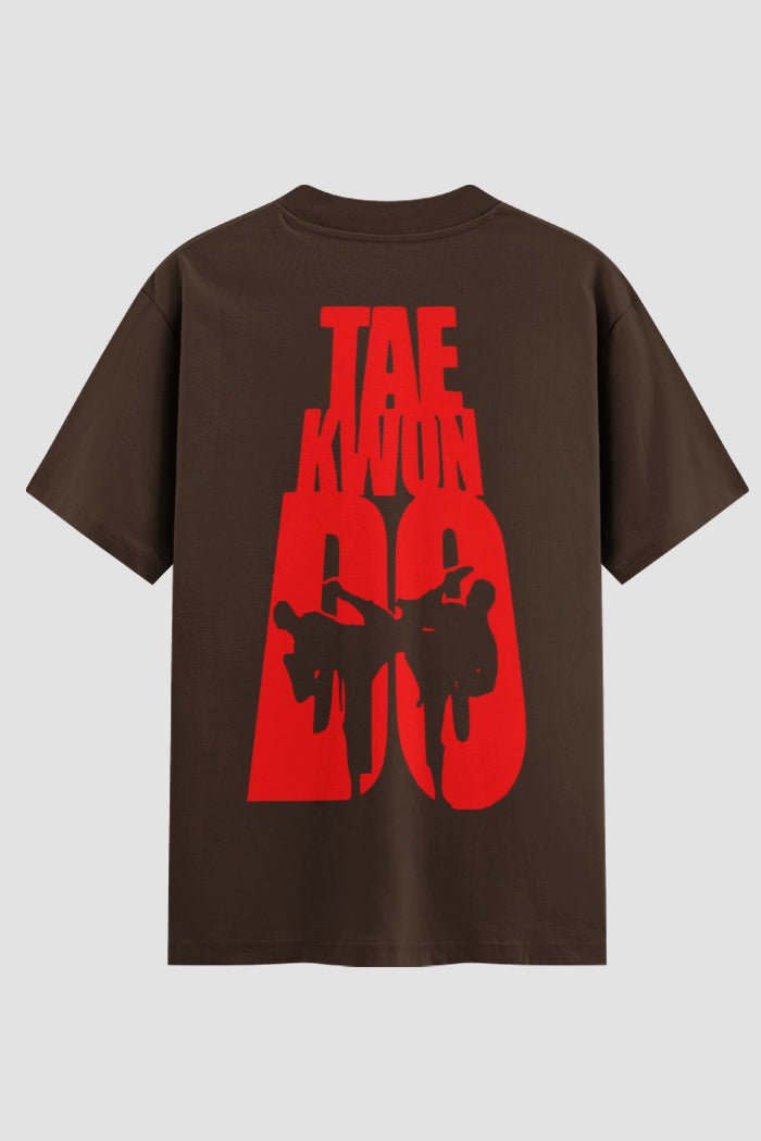 Camiseta Oversized Taekwondo Bold TKD
