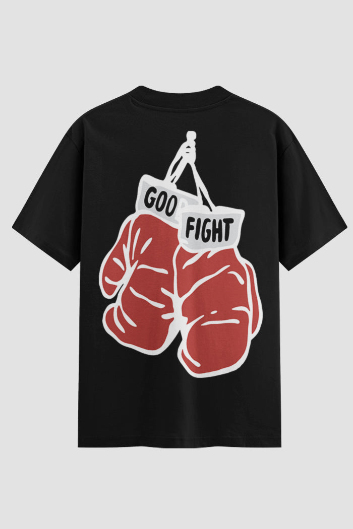 Camiseta Oversized Suedine Coleção Faith Good Fight