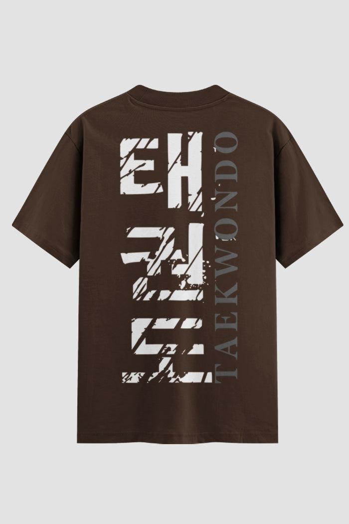 Camiseta Oversized Suedine Taekwondo Street TKD