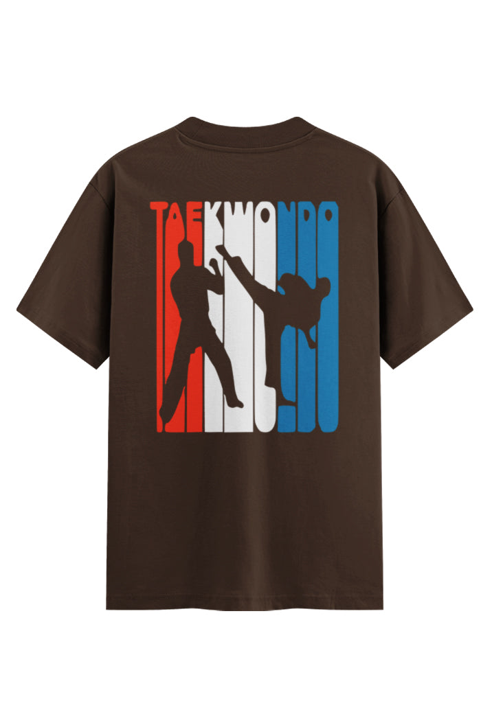 Camiseta Oversized Suedine Taekwondo Street Escape
