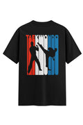 Camiseta Oversized Suedine Taekwondo Street Escape