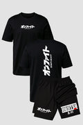 Kit Camiseta algodão com Short Dry Fit Jiu Jitsu onfight new