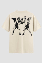 Camiseta Oversized Suedine Coleção Faith Angel Fight