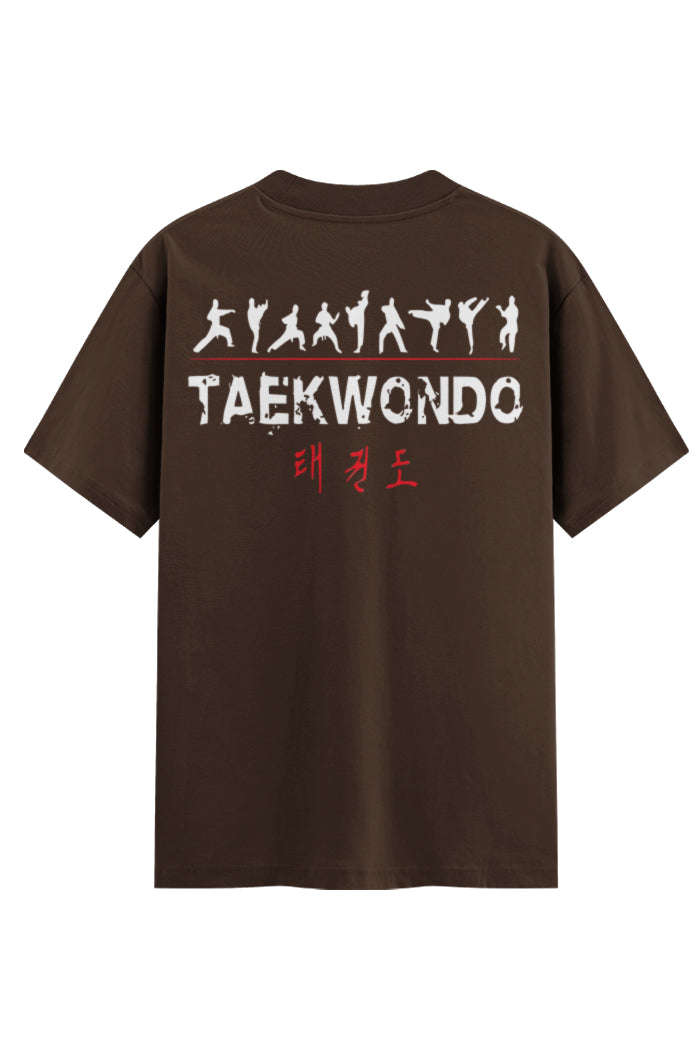 Camiseta Oversized Taekwondo Evolution