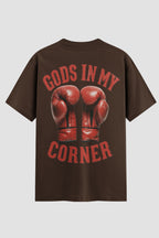 Camiseta Oversized Suedine Coleção Faith Good Is My Corner