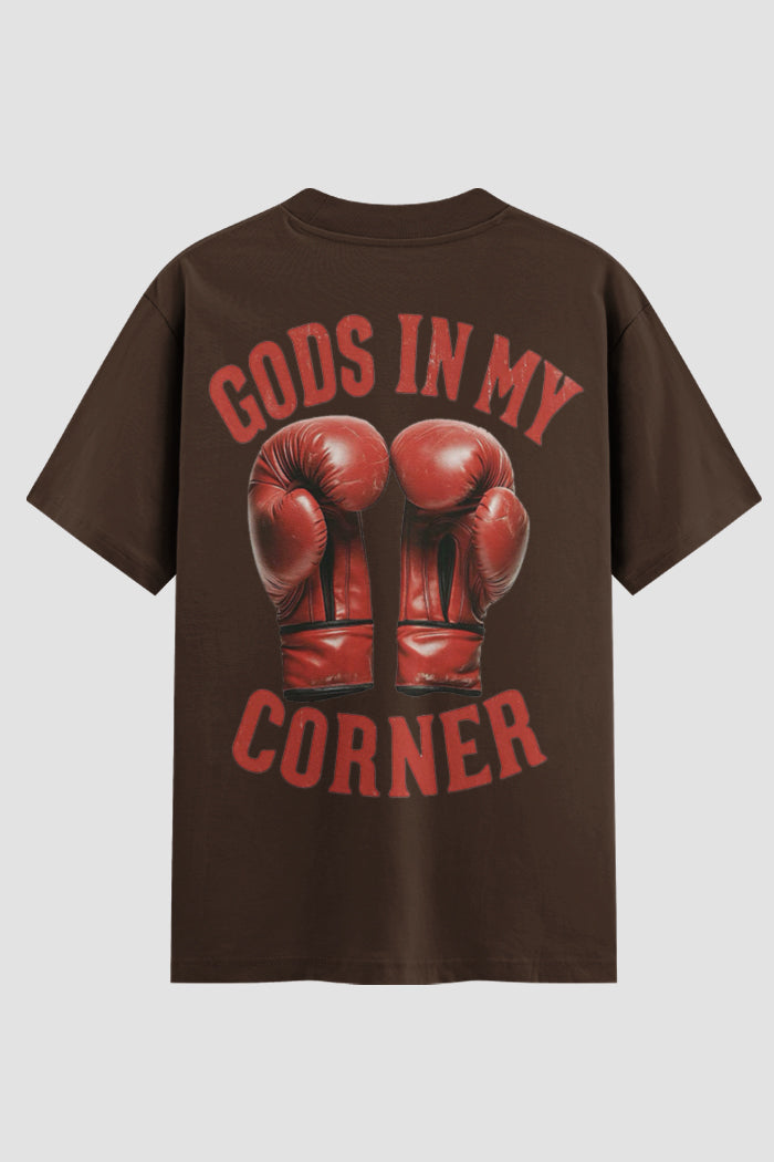 Camiseta Oversized Suedine Coleção Faith Good Is My Corner