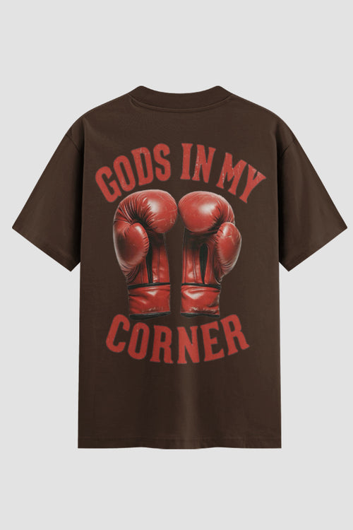 Camiseta Oversized Suedine Coleção Faith Good Is My Corner