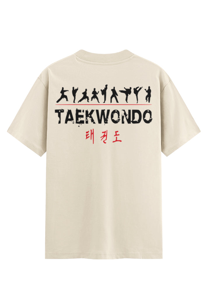 Camiseta Oversized Taekwondo Evolution