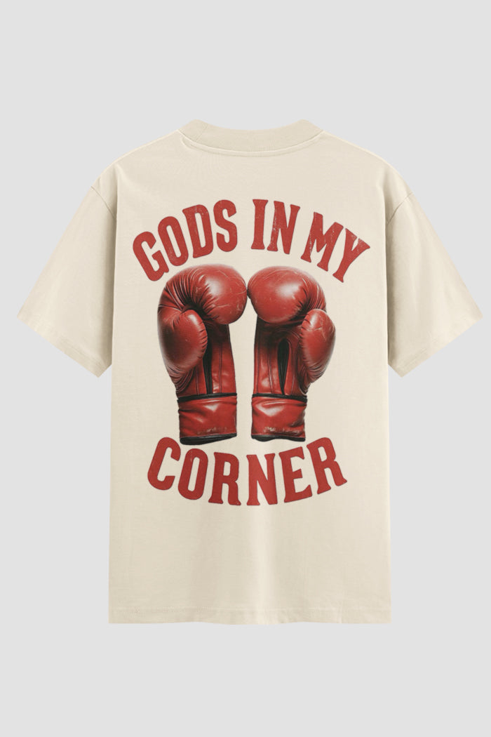 Camiseta Oversized Suedine Coleção Faith Good Is My Corner