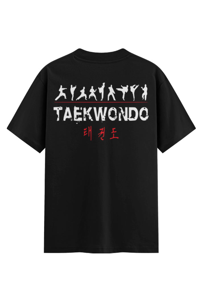 Camiseta Oversized Taekwondo Evolution