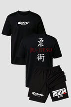 Kit Camiseta algodão com Short Dry Fit Jiu Jitsu Origins