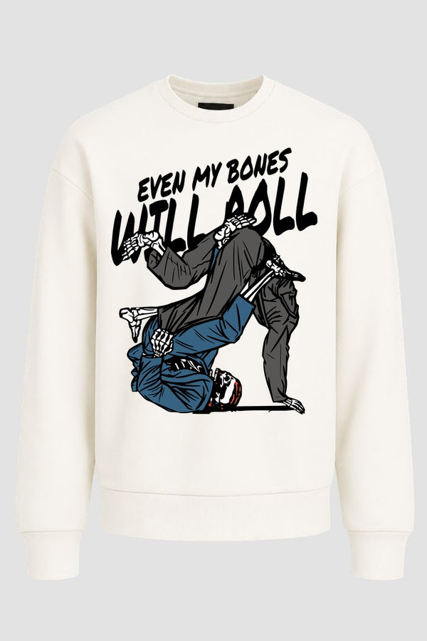 Moletom Sem Capuz Jiu-Jitsu Even My Bones Will Roll