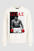 Moletom Sem Capuz Lendas do Boxe GOAT
