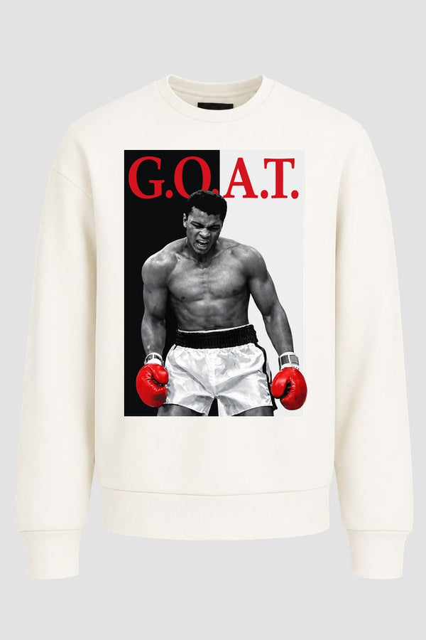 Moletom Sem Capuz Lendas do Boxe GOAT