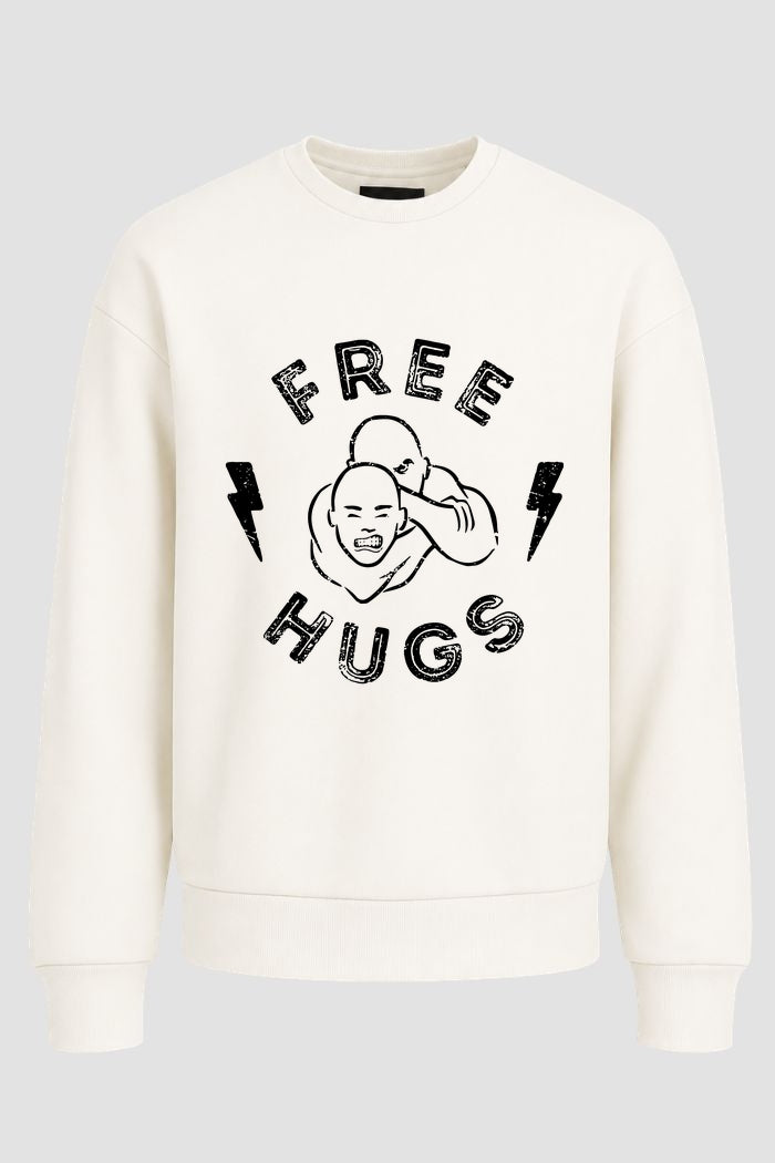 Moletom Sem Capuz Jiu jitsu Free Hugs – Onfight