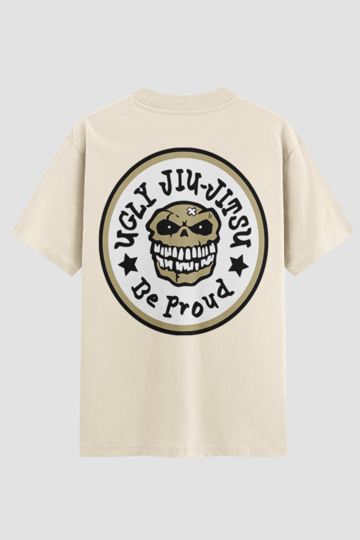 Camiseta Oversized Suedine Jiu-Jitsu Ugly Jiu-jitsu Be Proud