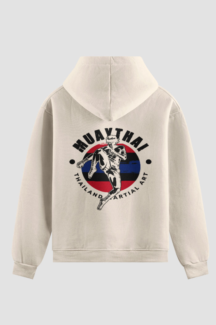 Moletom Muay Thai The  Flag Kick