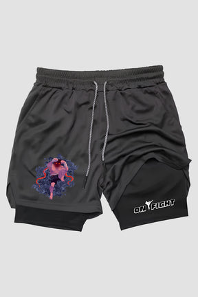 Short de compressão Muay Thai 2 em 1 Evil Ryu Spirit