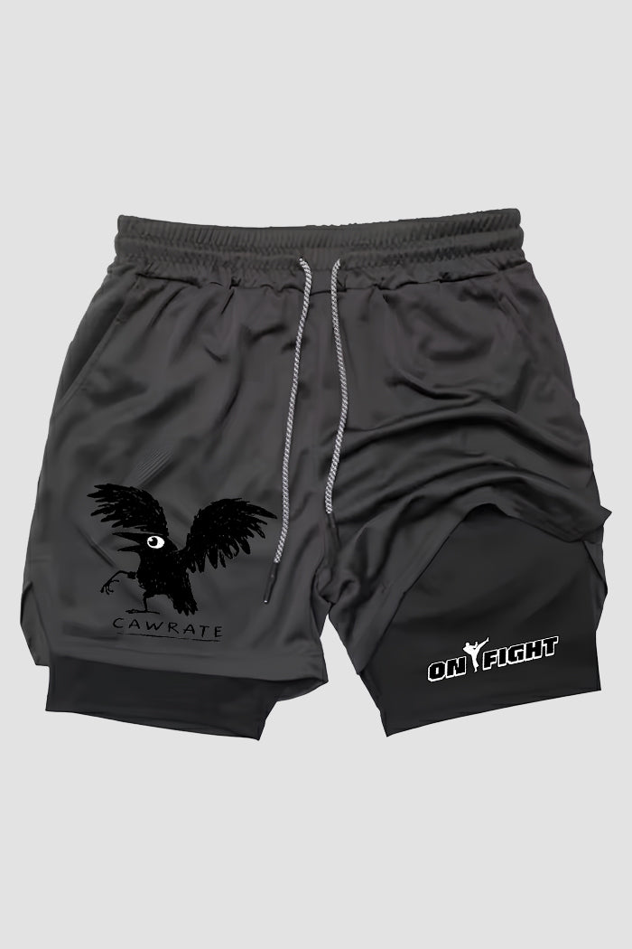 Short de compressão  2 em 1 karate Cawrate