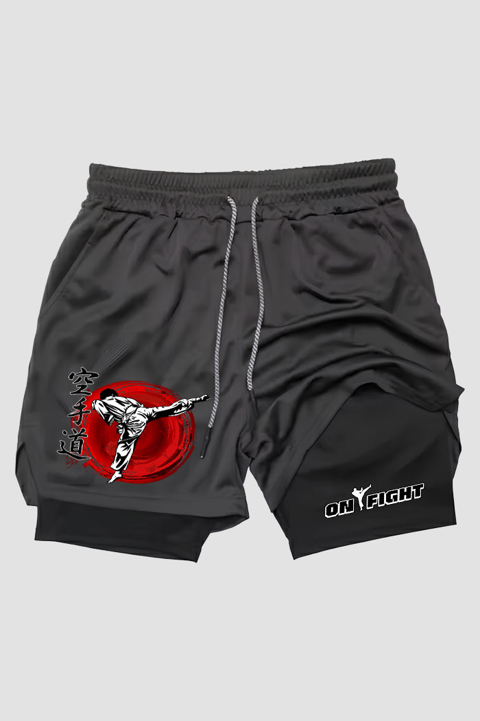 Short de compressão  2 em 1 karate Karate Do