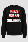 Moletom Sem Capuz Jiu jitsu Bora Rolar Soltinho