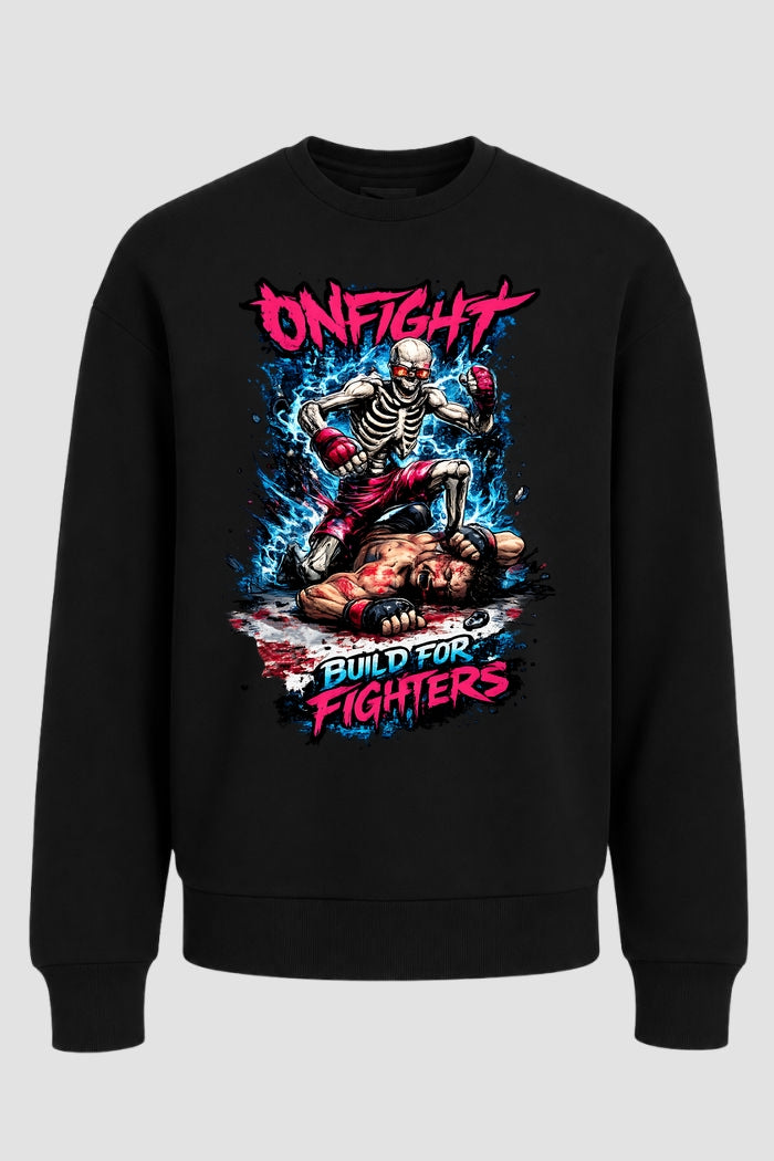 Moletom Sem Capuz Jiu jitsu Onfight Build for Fighters – Limited Edition