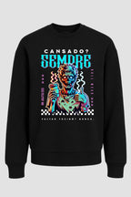 Moletom Sem Capuz Jiu jitsu Cansado Sempre