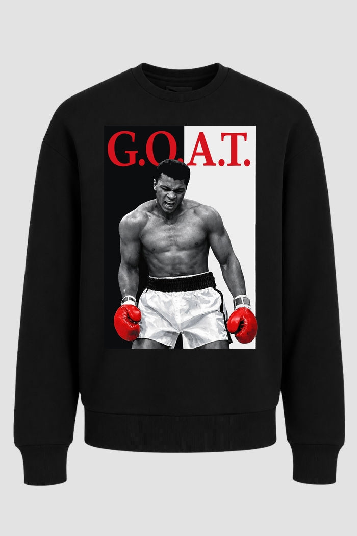 Moletom Sem Capuz Lendas do Boxe GOAT
