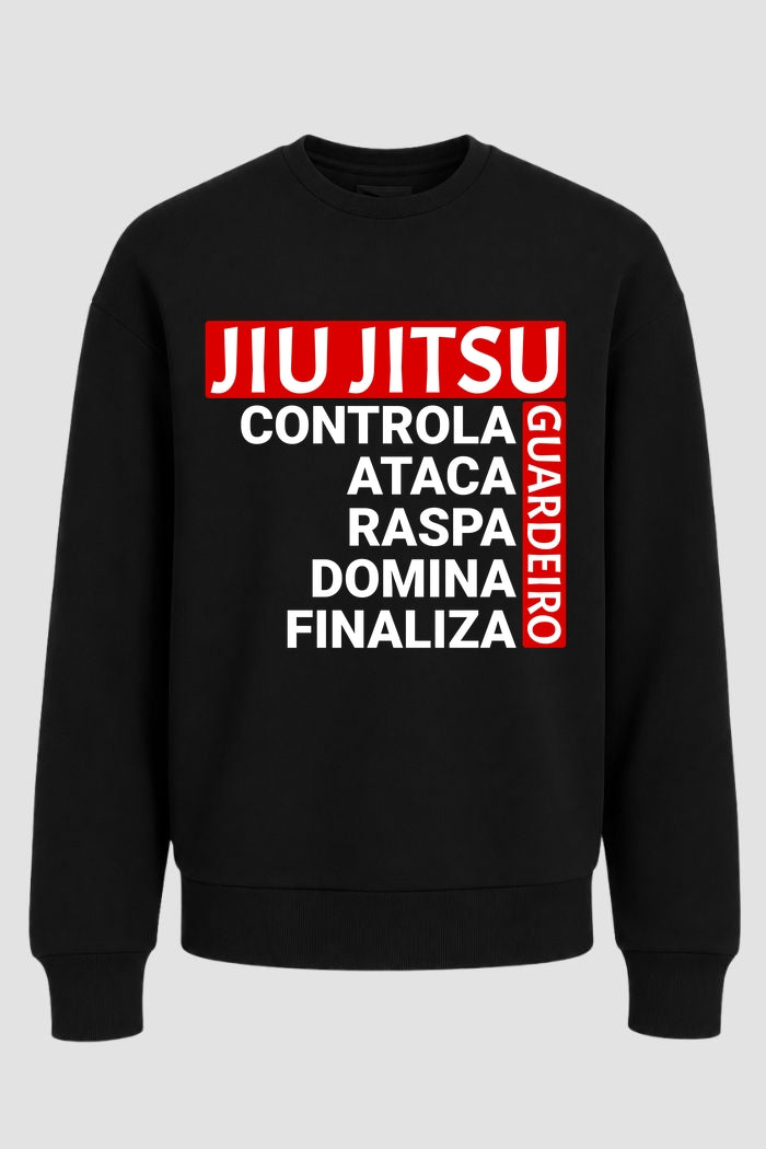 Moletom Sem Capuz Jiu jitsu Guardeiro