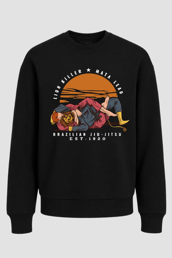 Moletom Sem Capuz Jiu jitsu Lion Killer