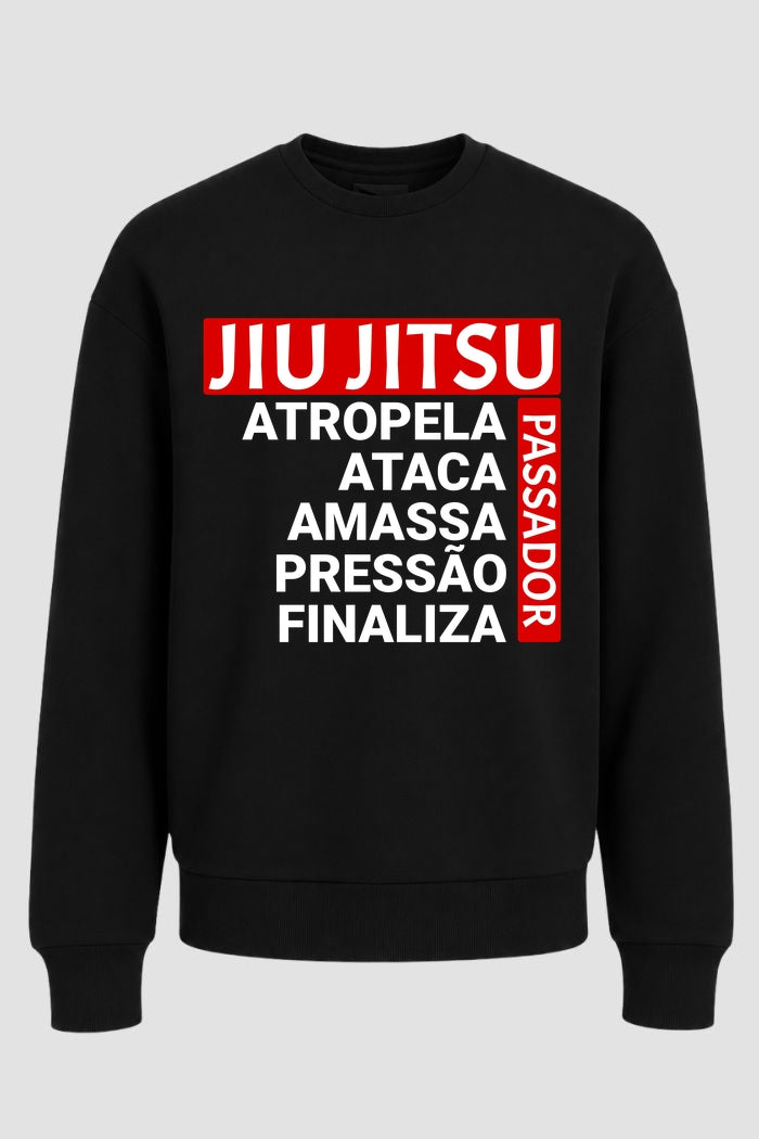 Moletom Sem Capuz Jiu-Jitsu Passador