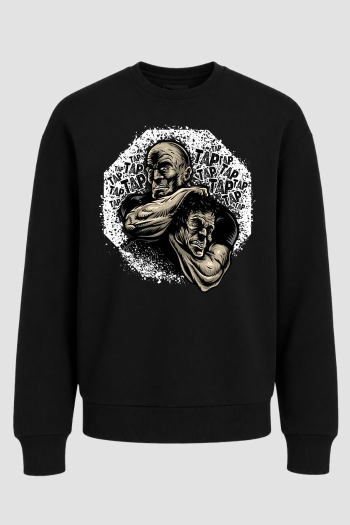 Moletom Sem Capuz Jiu jitsu Tap Tap Tap