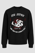 Moletom Sem Capuz Jiu jitsu Touch me your lesson is free