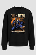 Moletom Sem Capuz Jiu jitsu Unleash Your Inner Beast