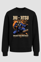 Moletom Sem Capuz Jiu jitsu Unleash Your Inner Beast