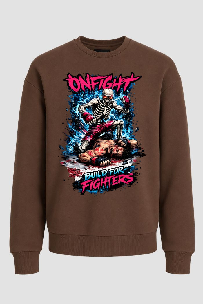 Moletom Sem Capuz Jiu jitsu Onfight Build for Fighters – Limited Edition