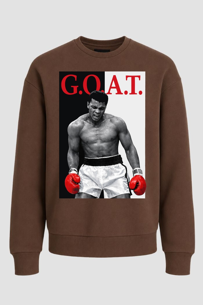 Moletom Sem Capuz Lendas do Boxe GOAT
