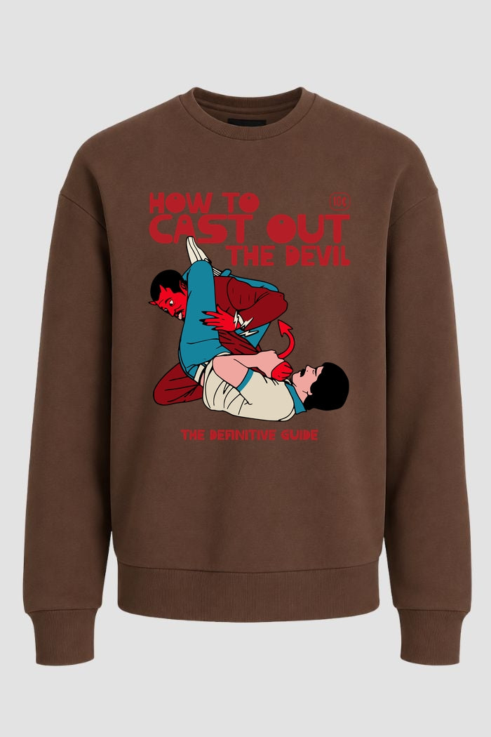 Moletom Sem Capuz Jiu-Jitsu How to Cast out the Devil