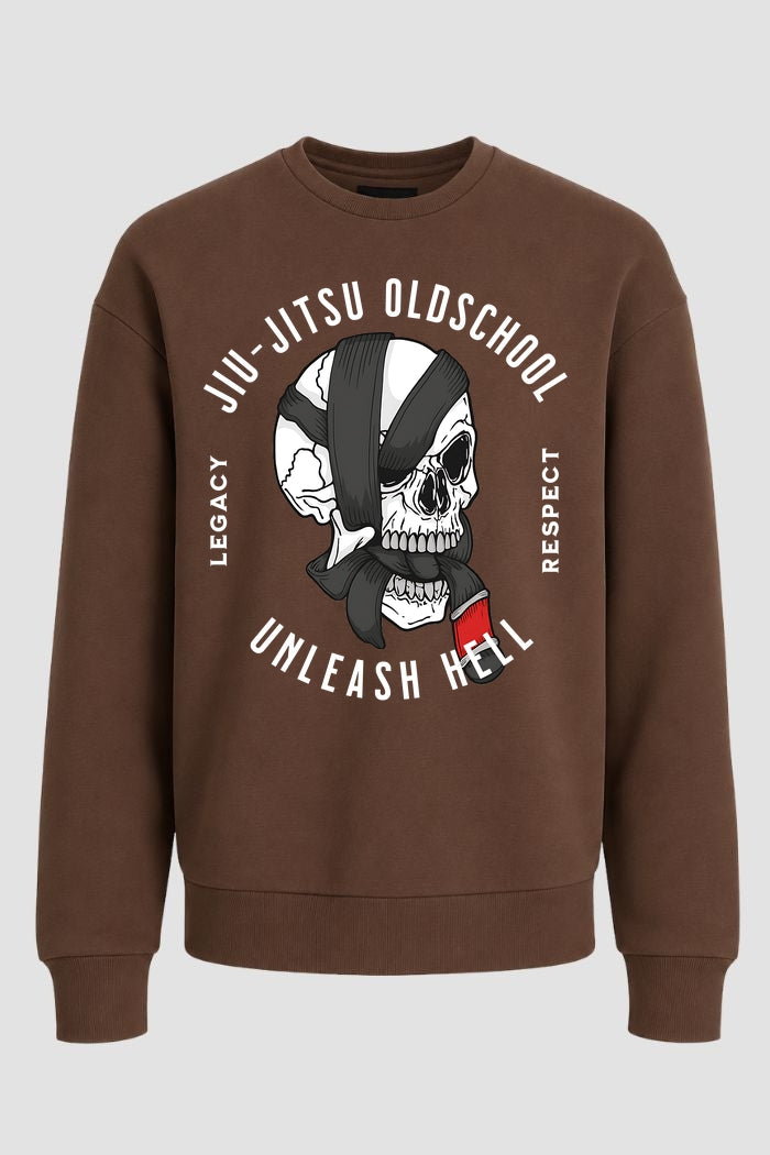 Moletom Sem Capuz Jiu-Jitsu Old School