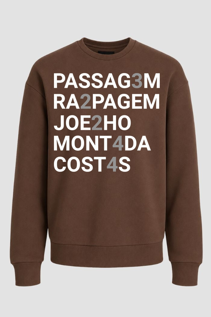 Moletom Sem Capuz Jiu jitsu  Passagem Raspagem Joelho Montada Costas