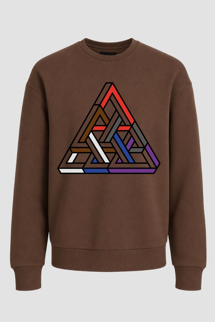 Moletom Sem Capuz Jiu-Jitsu triangulo