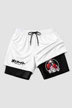 Short de compressão  2 em 1 boxe Astronauta Boxeador