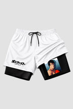 Short de compressão 2 em 1 Rocky Balboa Comic Balboa
